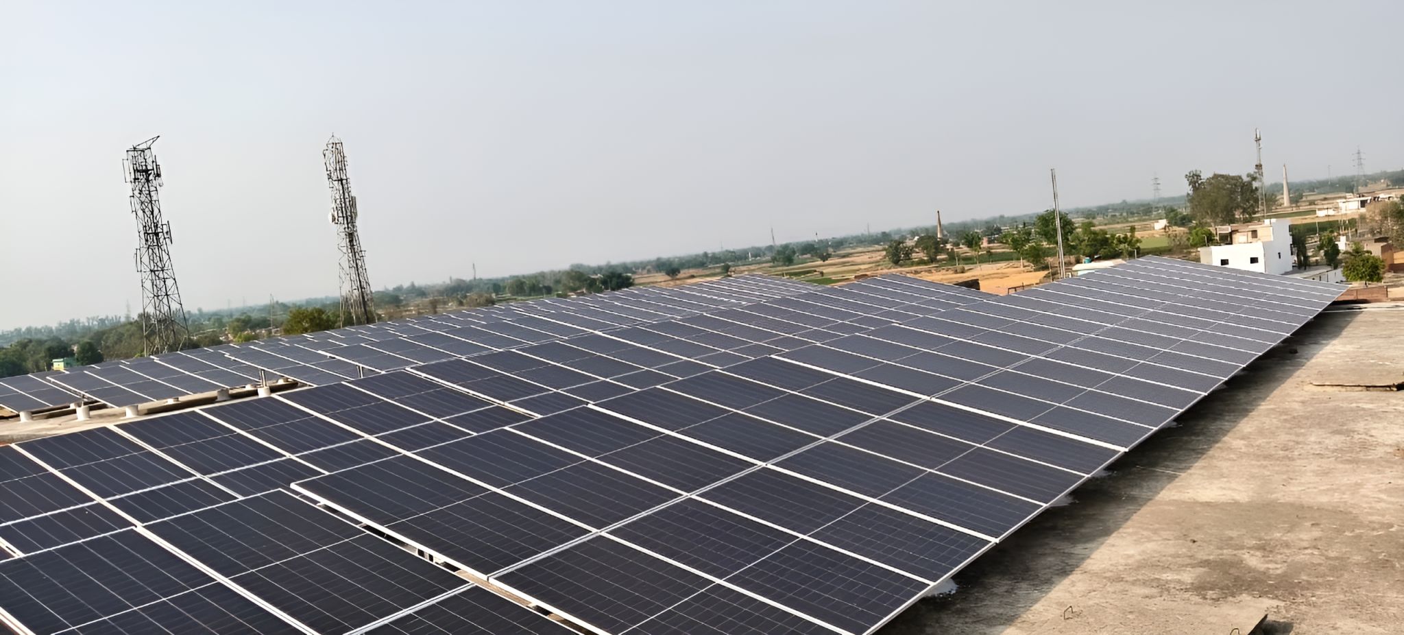 Solar Installation: 200KWp at G.D. Cold by Helium Solar