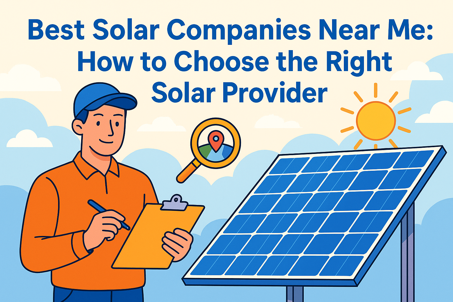 Best Solar Companies Near Me: How to Choose the Right Solar Provider