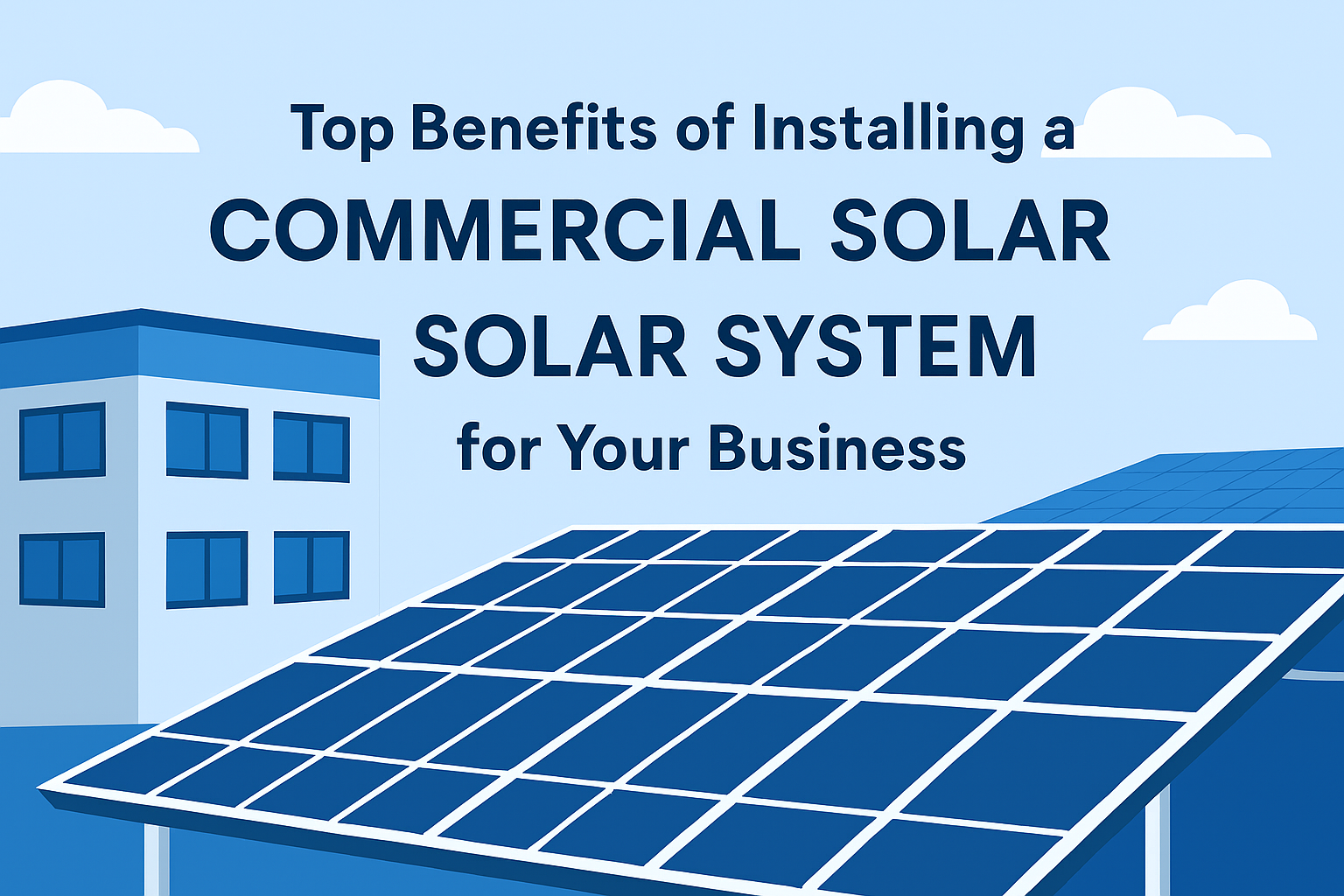 Top Benefits of Installing a Commercial Solar System for Your Business