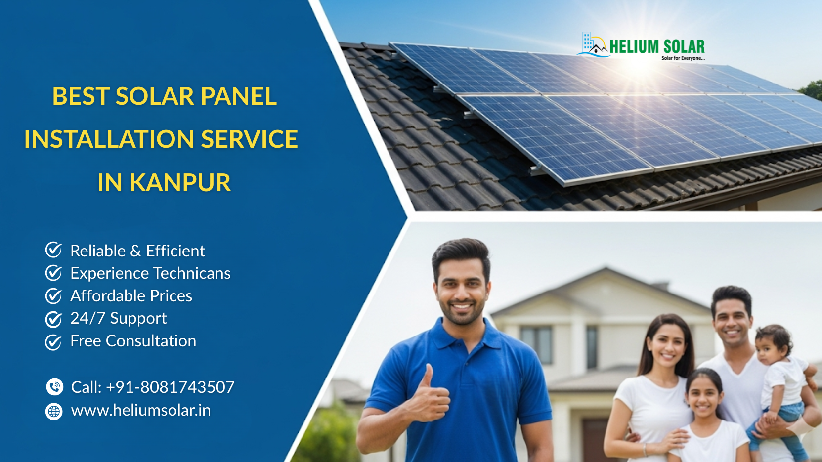 Best Solar Panel Installation Service in Kanpur for Homes & Businesses
